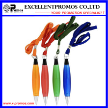 Personalizada caneta de plástico de plástico logotipo com colhedor (EP-P8284)